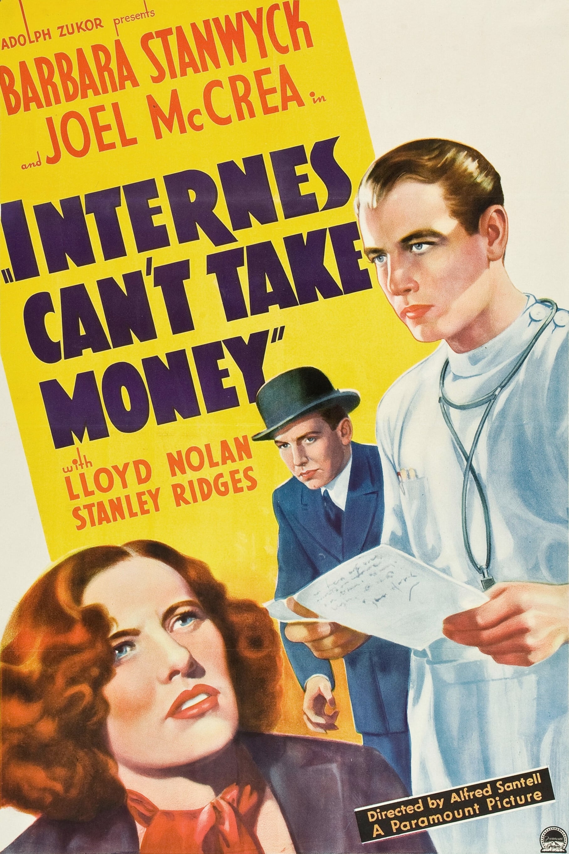 Internes Can`t Take Money