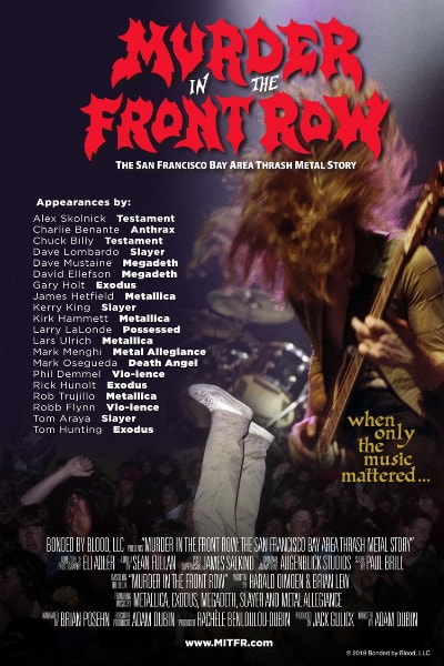 Murder in the Front Row: The San Francisco Bay Area Thrash Metal Story